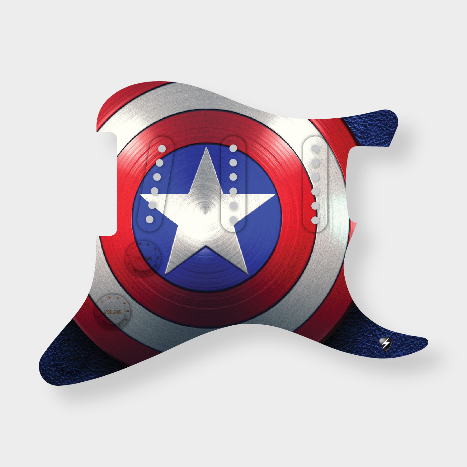 Captain America Shield For Strat-02