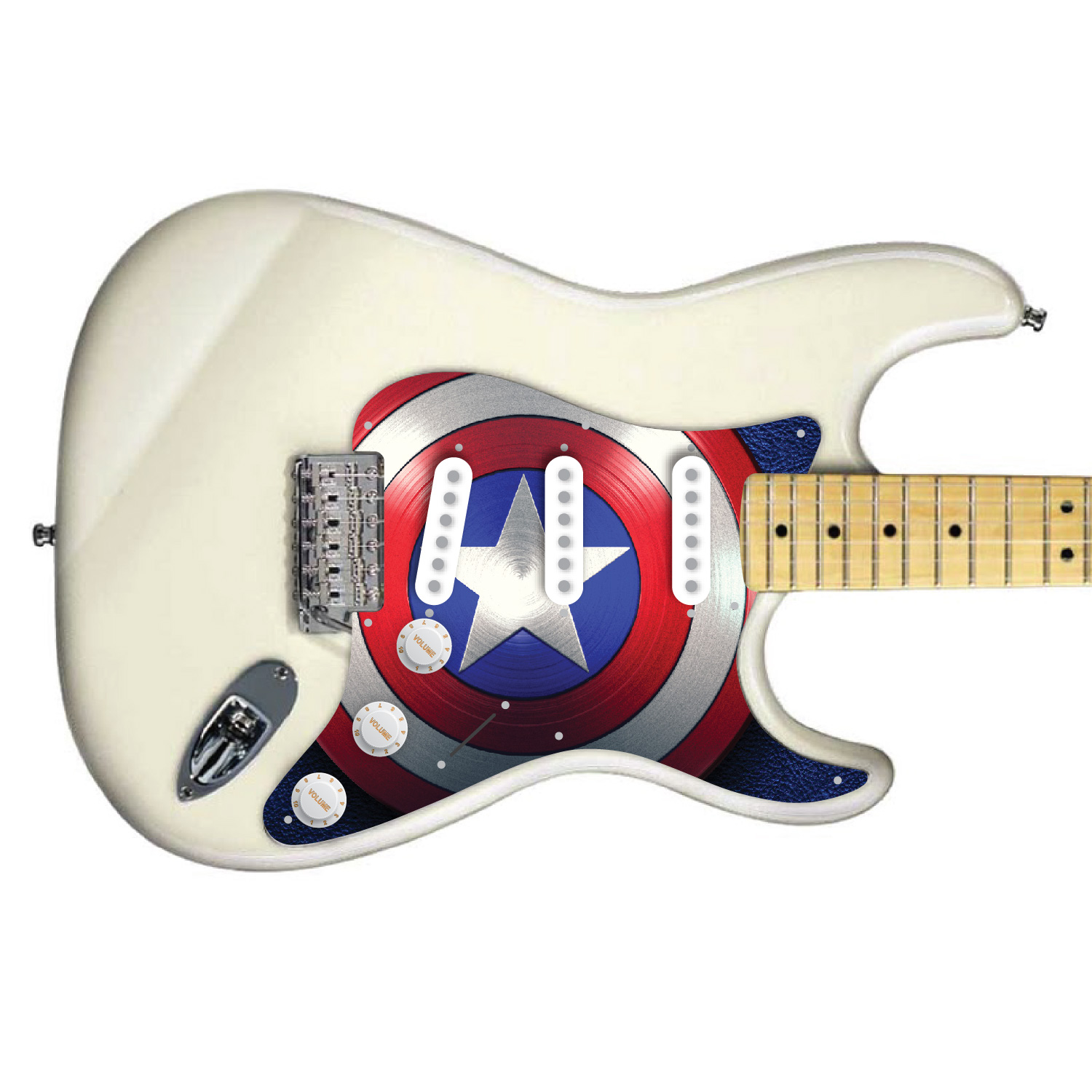 Captain America Shield For Strat-03